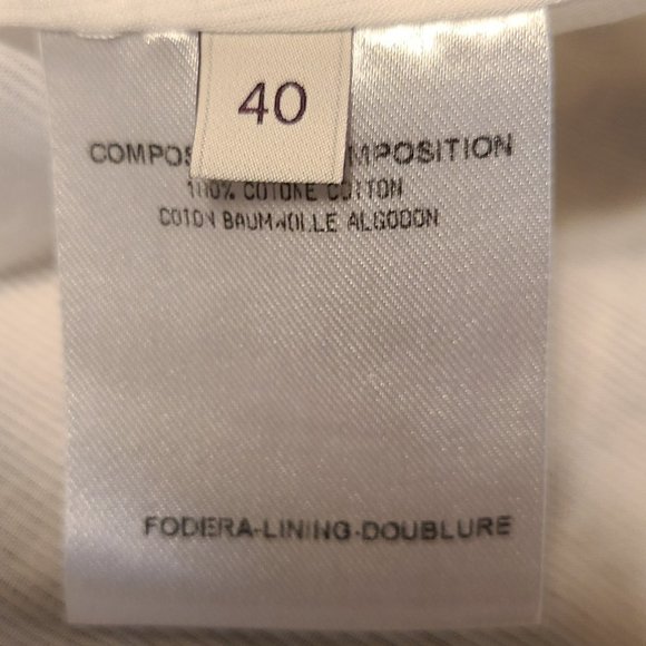 Women’s Stella McCartney White Short-sleeve Shirt – Size S (40) - Picture 9 of 11